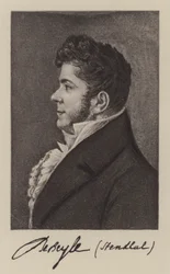 Stendhal (Marie-Henri Beyle), Franse romanschrijver